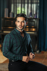 D-Green Casual Shirt BASIT-25